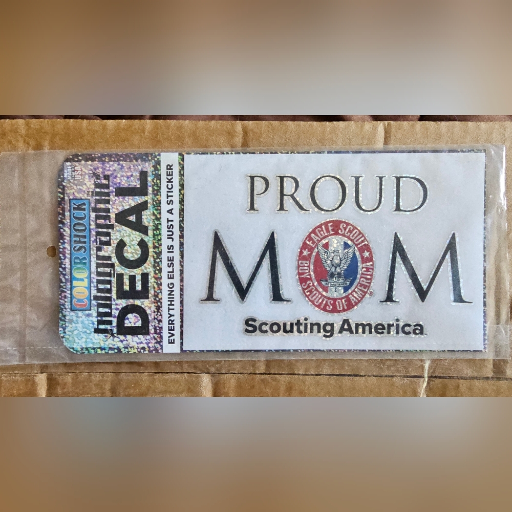 Proud Mom Eagle Scout Decal - Scouting America